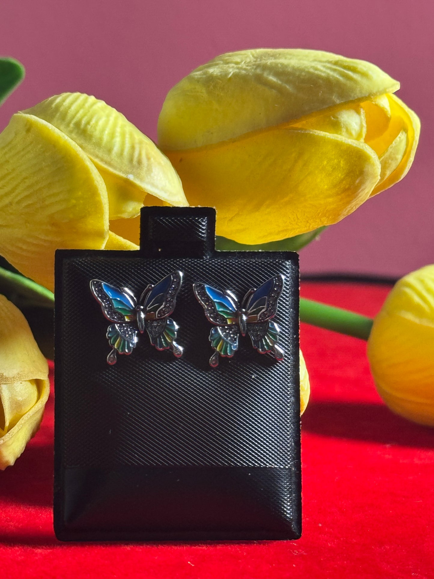 ARETES DE MARIPOSA